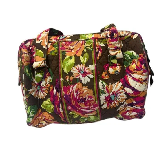 Vera Bradley Caroline Shoulder Bag in Retired English Rose - Picture 10 of 12